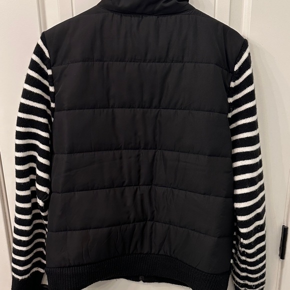 Lou & Grey Black and White Striped Jacket L - Picture 5 of 5